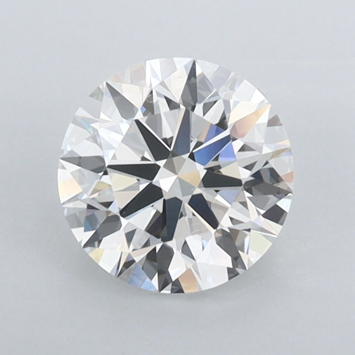 0.98 Carat Round Shaped, Ideal Cut, D Color, FL Clarity, IGI Certified Lab Grown Diamond