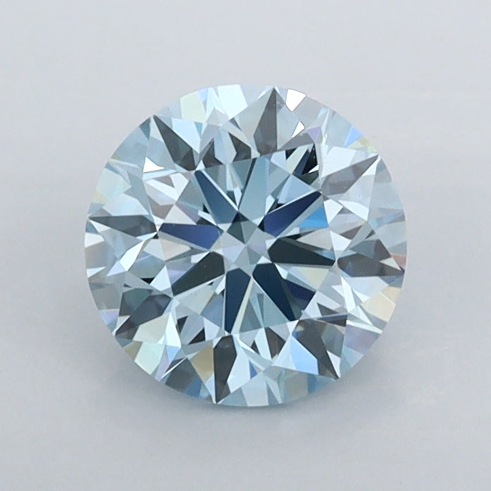 0.97 Carat Round Shaped, Excellent Cut, VVS2 Clarity, IGI Certified Lab Grown Diamond