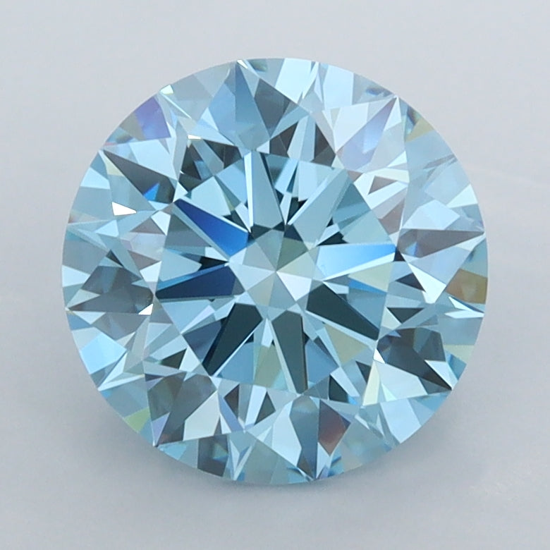 2.20 Carat Round Shaped, Ideal Cut, VVS1 Clarity, IGI Certified Lab Grown Diamond