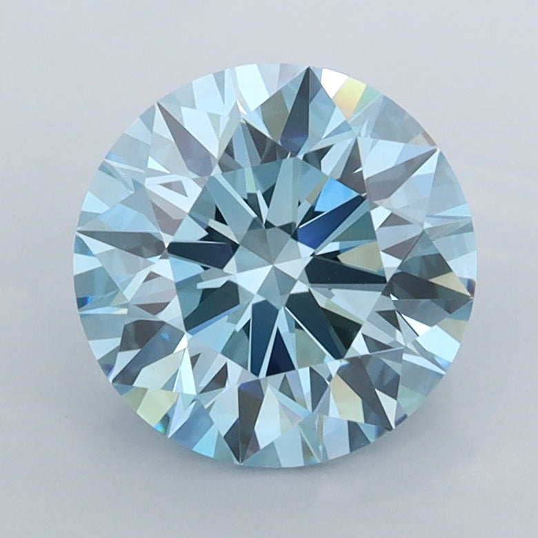 1.96 Carat Round Shaped, Ideal Cut, VVS1 Clarity, IGI Certified Lab Grown Diamond