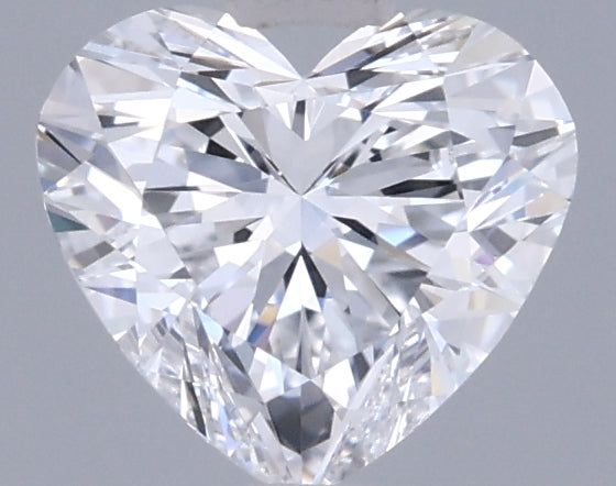 0.94 Carat Heart Shaped, Ideal Cut, D Color, VVS1 Clarity, IGI Certified Lab Grown Diamond