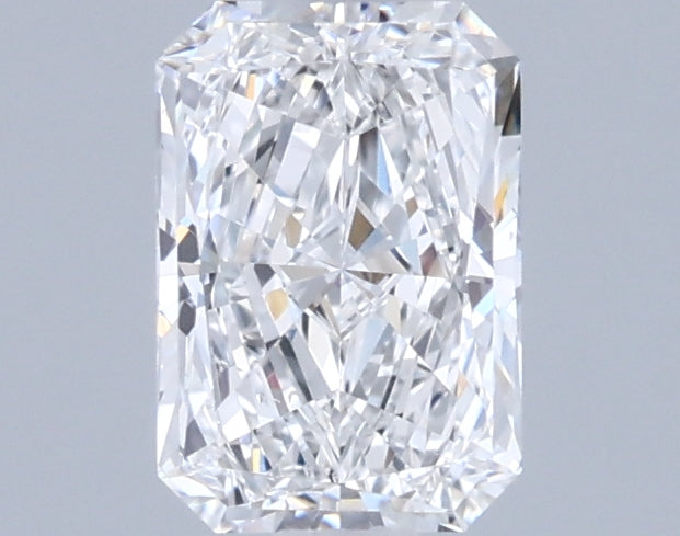 0.98 Carat Radiant Shaped, Excellent Cut, D Color, VVS1 Clarity, IGI Certified Lab Grown Diamond