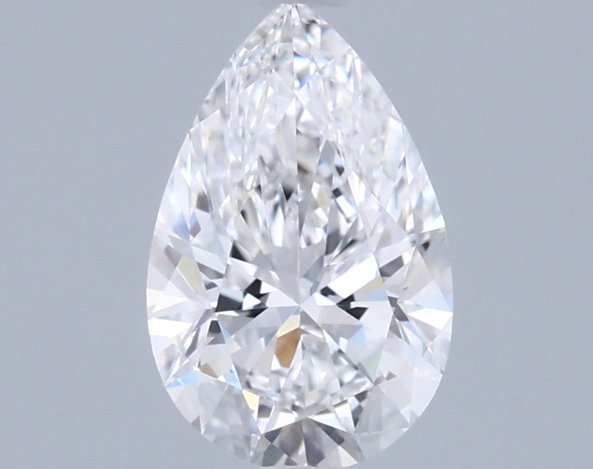 0.98 Carat Pear Shaped, Ideal Cut, E Color, VVS1 Clarity, IGI Certified Lab Grown Diamond