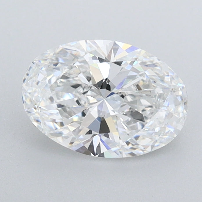 0.96 Carat Oval Shaped, Ideal Cut, D Color, IF Clarity, IGI Certified Lab Grown Diamond