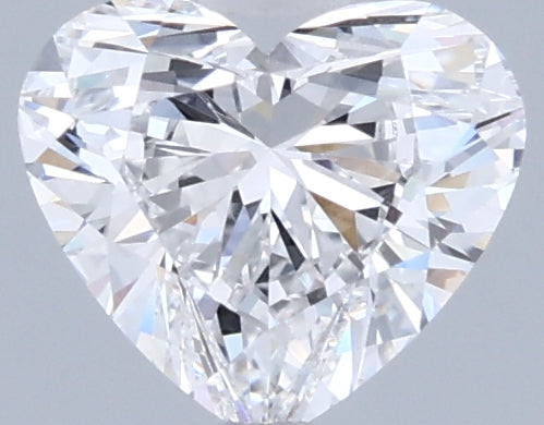 0.96 Carat Heart Shaped, Ideal Cut, D Color, VVS1 Clarity, IGI Certified Lab Grown Diamond