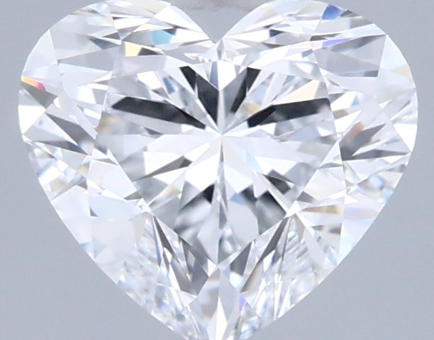 1.55 Carat Heart Shaped, Ideal Cut, D Color, IF Clarity, IGI Certified Lab Grown Diamond