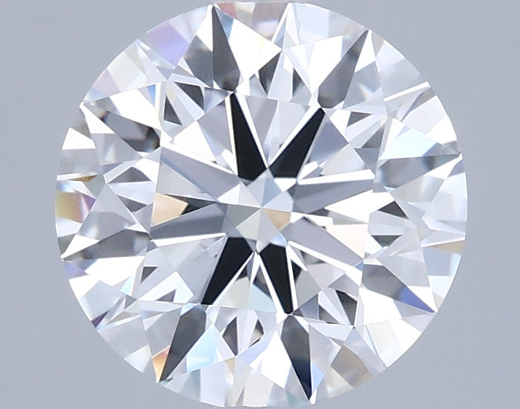 1.95 Carat Round Shaped, Ideal Cut, D Color, VVS1 Clarity, IGI Certified Lab Grown Diamond