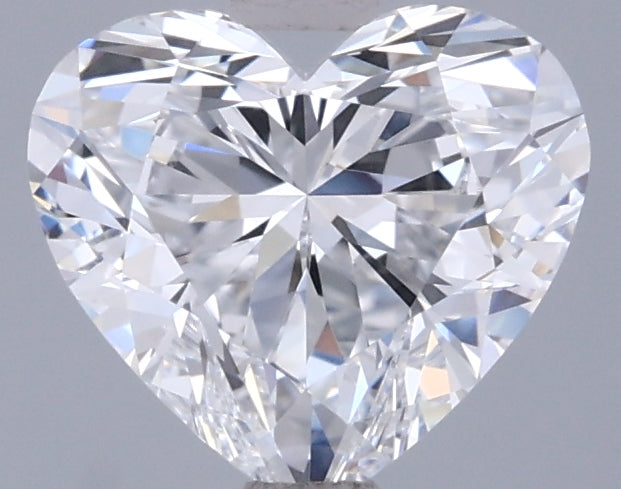 1.55 Carat Heart Shaped, Ideal Cut, D Color, VVS1 Clarity, IGI Certified Lab Grown Diamond