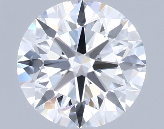 0.94 Carat Round Shaped, Ideal Cut, D Color, FL Clarity, IGI Certified Lab Grown Diamond