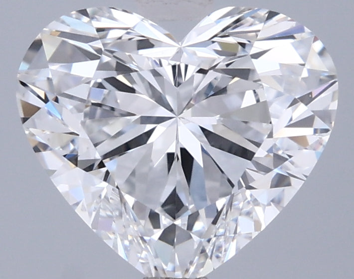 2.02 Carat Heart Shaped, Ideal Cut, D Color, VVS1 Clarity, IGI Certified Lab Grown Diamond
