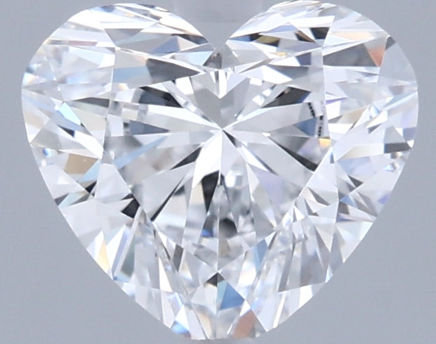 1.03 Carat Heart Shaped, Ideal Cut, D Color, VVS1 Clarity, IGI Certified Lab Grown Diamond