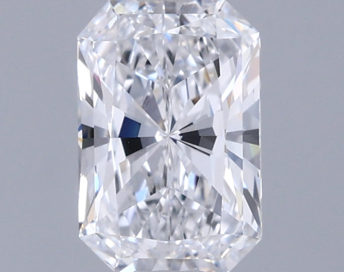 1.00 Carat Radiant Shaped, Ideal Cut, D Color, VVS1 Clarity, IGI Certified Lab Grown Diamond