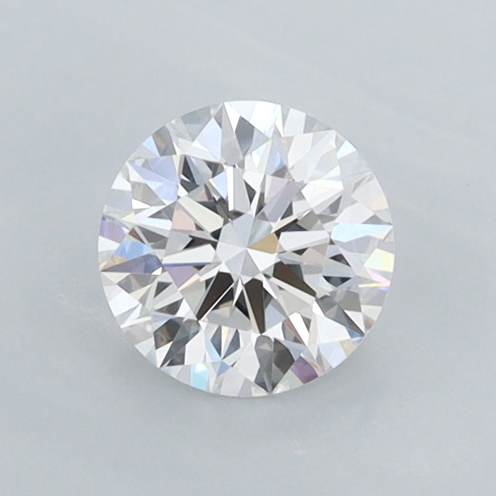 0.71 Carat Round Shaped, Ideal Cut, D Color, FL Clarity, IGI Certified Lab Grown Diamond