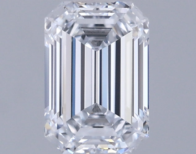 0.94 Carat Emerald Shaped, Ideal Cut, E Color, VVS1 Clarity, IGI Certified Lab Grown Diamond