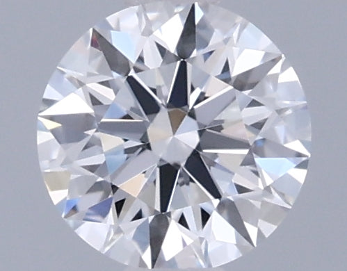 0.47 Carat Round Shaped, Ideal Cut, D Color, VVS2 Clarity, IGI Certified Lab Grown Diamond