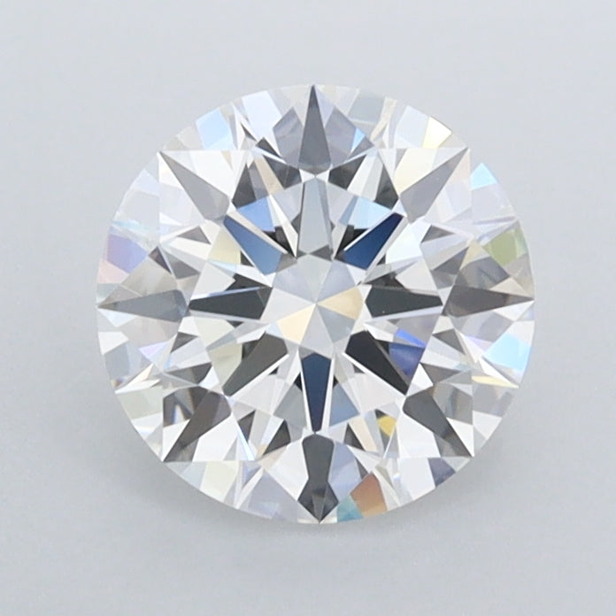 1.17 Carat Round Shaped, Ideal Cut, D Color, FL Clarity, IGI Certified Lab Grown Diamond