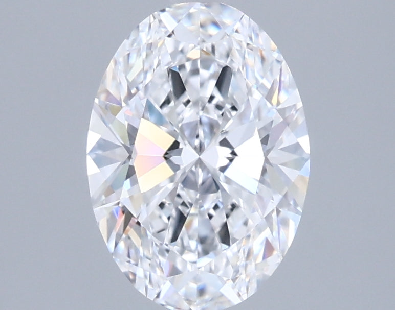 1.49 Carat Oval Shaped, Ideal Cut, D Color, VVS1 Clarity, IGI Certified Lab Grown Diamond