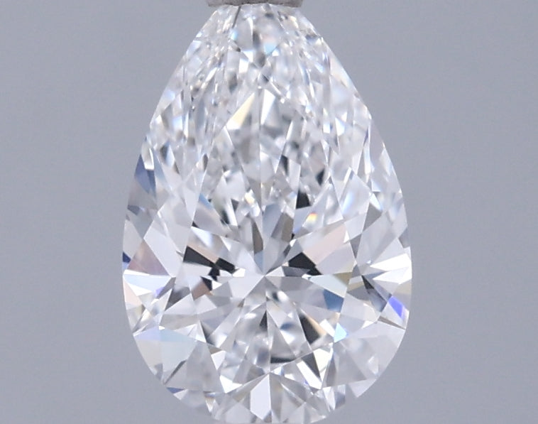 1.04 Carat Pear Shaped, Excellent Cut, D Color, VVS1 Clarity, IGI Certified Lab Grown Diamond