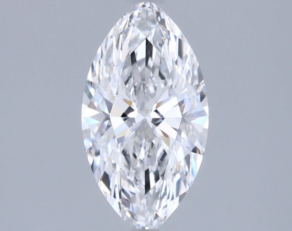 1.09 Carat Marquise Shaped, Ideal Cut, D Color, VVS1 Clarity, IGI Certified Lab Grown Diamond