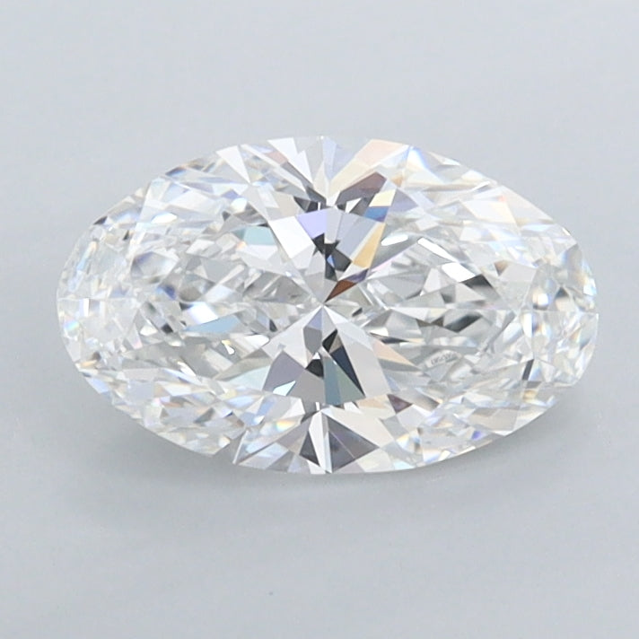 1.01 Carat Oval Shaped, Ideal Cut, E Color, FL Clarity, IGI Certified Lab Grown Diamond