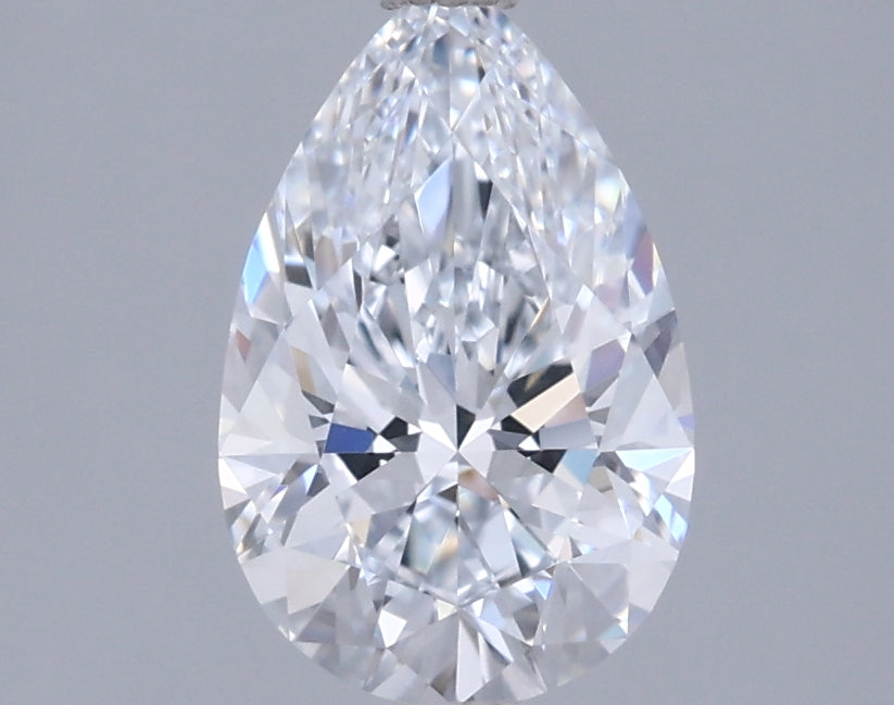 1.55 Carat Pear Shaped, Excellent Cut, D Color, VVS1 Clarity, IGI Certified Lab Grown Diamond