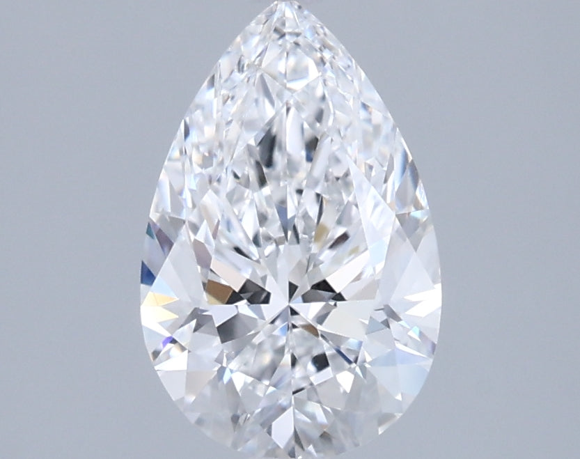 1.50 Carat Pear Shaped, Ideal Cut, D Color, VVS1 Clarity, IGI Certified Lab Grown Diamond