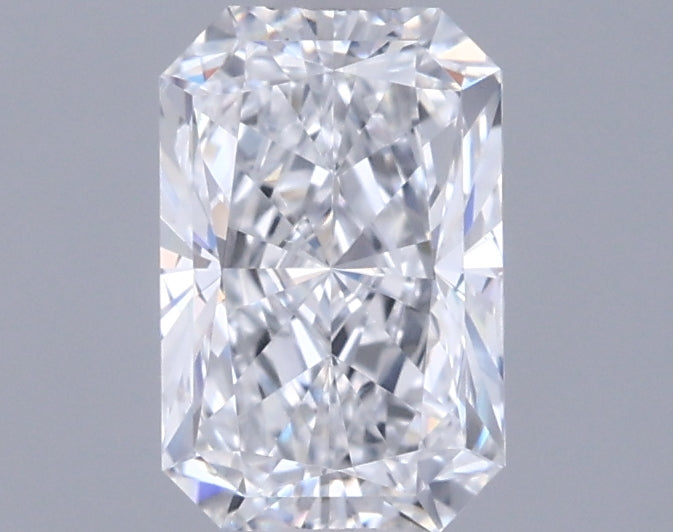 1.00 Carat Radiant Shaped, Excellent Cut, D Color, VS2 Clarity, IGI Certified Lab Grown Diamond