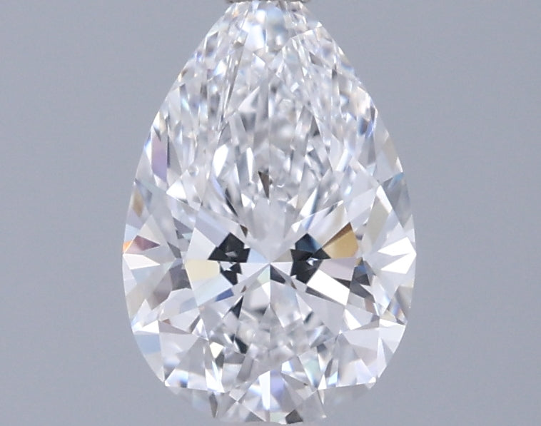 1.06 Carat Pear Shaped, Ideal Cut, D Color, VVS1 Clarity, IGI Certified Lab Grown Diamond