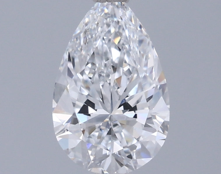 1.04 Carat Pear Shaped, Excellent Cut, D Color, VVS1 Clarity, IGI Certified Lab Grown Diamond