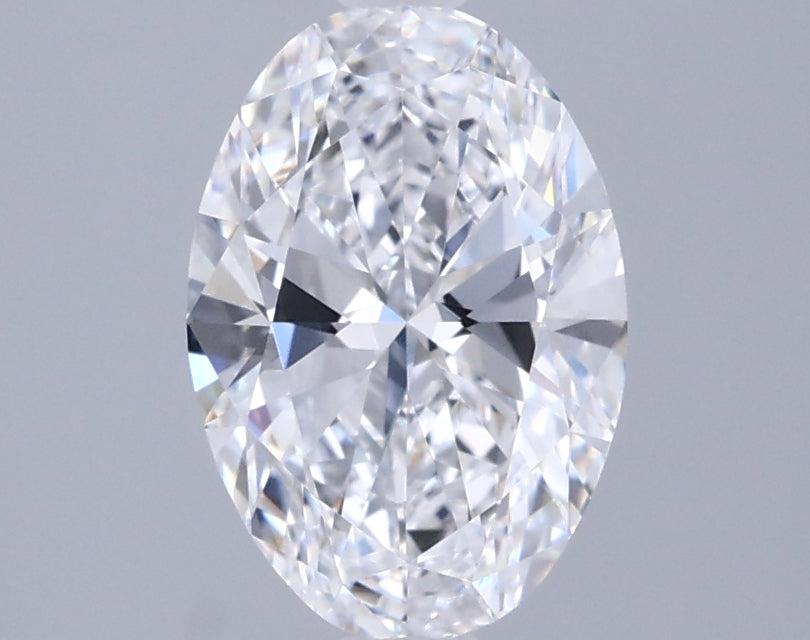 1.45 Carat Oval Shaped, Ideal Cut, D Color, VVS1 Clarity, IGI Certified Lab Grown Diamond