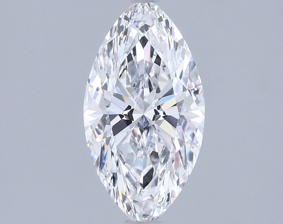 1.03 Carat Marquise Shaped, Ideal Cut, D Color, VVS1 Clarity, IGI Certified Lab Grown Diamond
