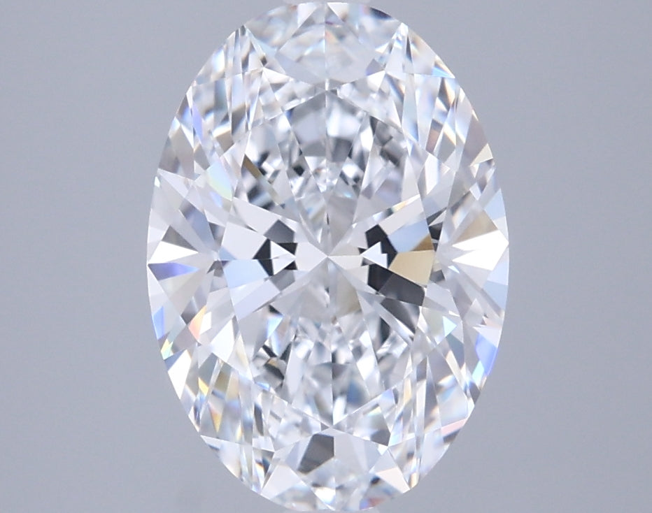 2.52 Carat Oval Shaped, Excellent Cut, D Color, VVS1 Clarity, IGI Certified Lab Grown Diamond
