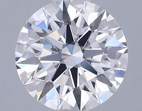 0.55 Carat Round Shaped, Ideal Cut, D Color, VVS2 Clarity, IGI Certified Lab Grown Diamond