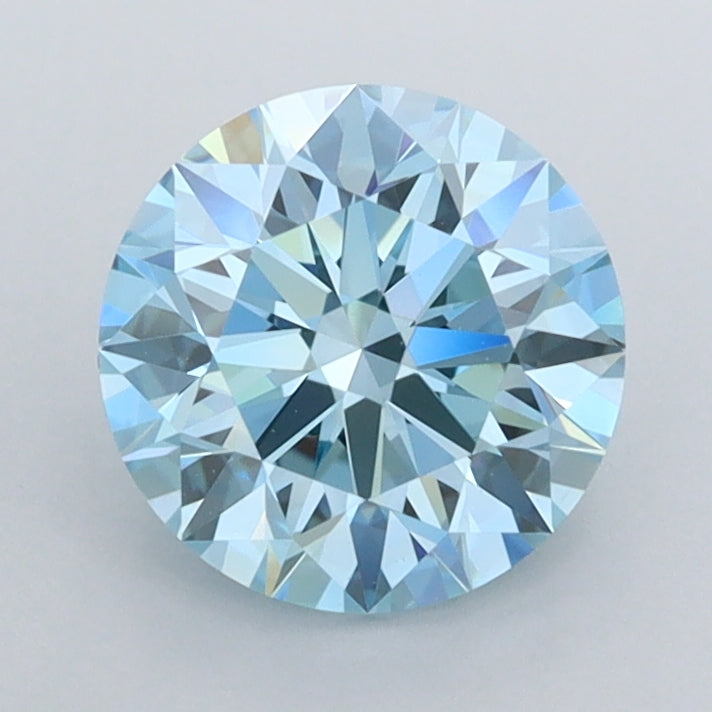 1.47 Carat Round Shaped, Ideal Cut, VS1 Clarity, IGI Certified Lab Grown Diamond