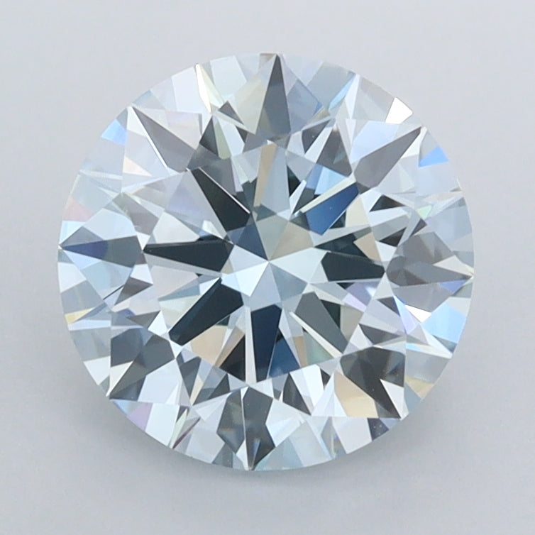 1.99 Carat Round Shaped, Ideal Cut, VVS2 Clarity, IGI Certified Lab Grown Diamond