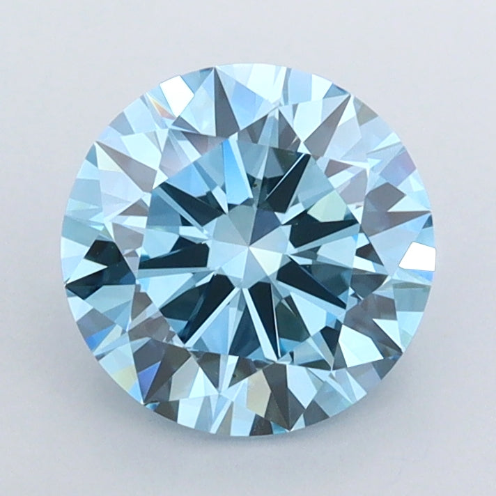 1.50 Carat Round Shaped, Excellent Cut, VVS2 Clarity, IGI Certified Lab Grown Diamond