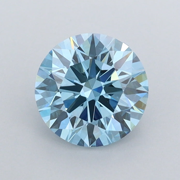 0.84 Carat Round Shaped, Ideal Cut, VVS2 Clarity, IGI Certified Lab Grown Diamond