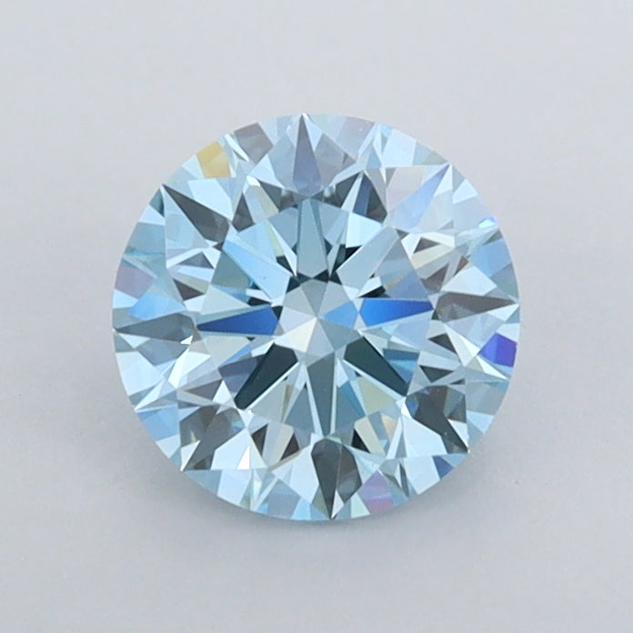 0.89 Carat Round Shaped, Ideal Cut, VVS2 Clarity, IGI Certified Lab Grown Diamond