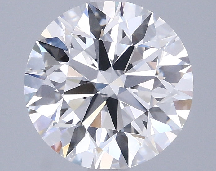 1.93 Carat Round Shaped, Ideal Cut, D Color, VVS1 Clarity, IGI Certified Lab Grown Diamond