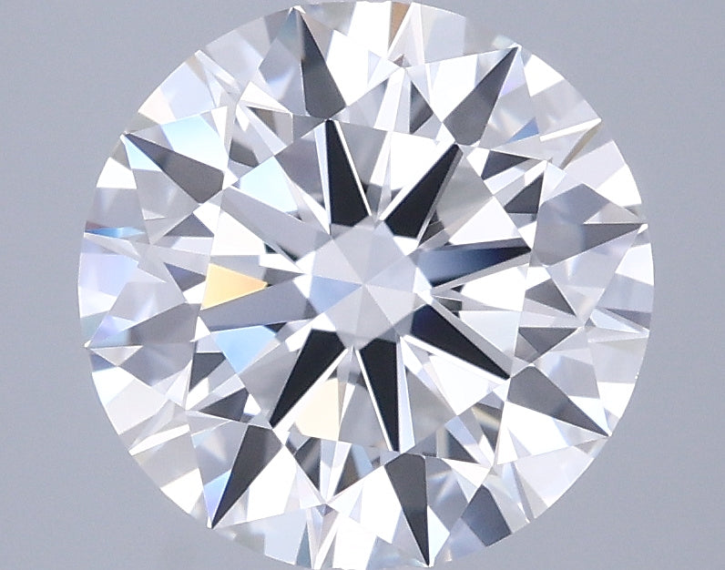 2.87 Carat Round Shaped, Ideal Cut, D Color, VVS1 Clarity, IGI Certified Lab Grown Diamond