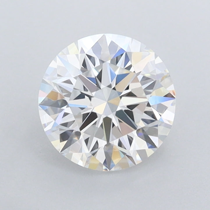 1.06 Carat Round Shaped, Ideal Cut, D Color, FL Clarity, IGI Certified Lab Grown Diamond