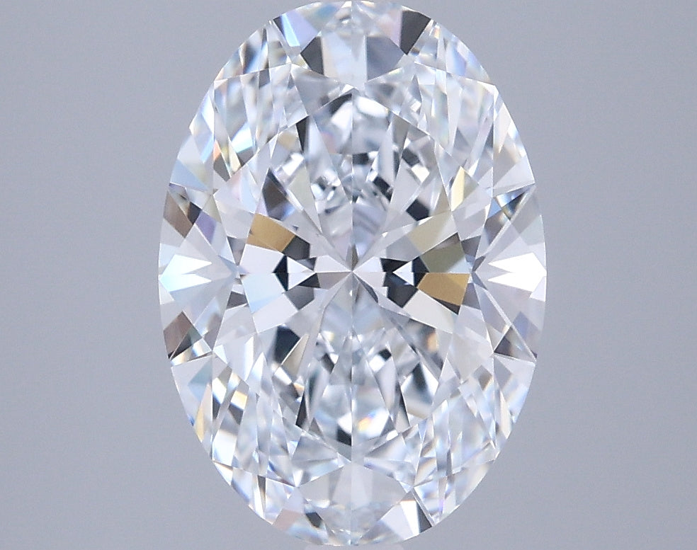 2.87 Carat Oval Shaped, Ideal Cut, E Color, VVS1 Clarity, IGI Certified Lab Grown Diamond