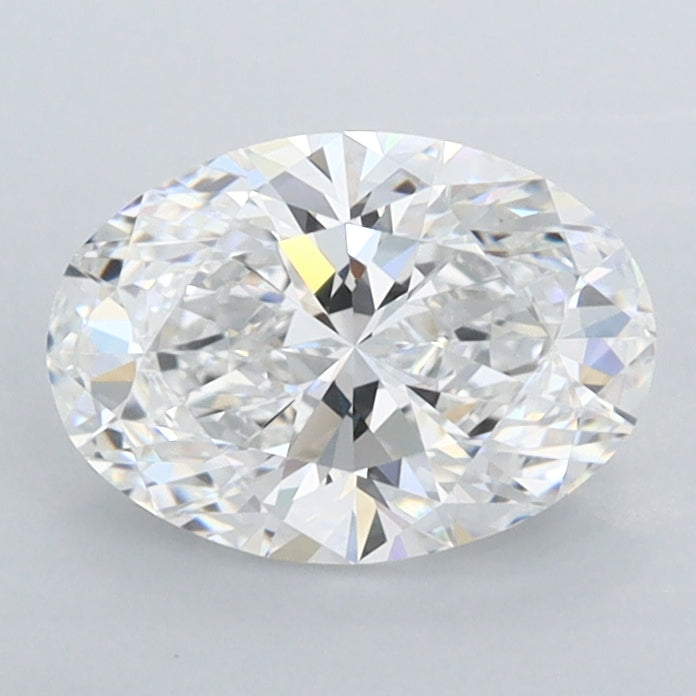 1.18 Carat Oval Shaped, Ideal Cut, D Color, VVS1 Clarity, IGI Certified Lab Grown Diamond