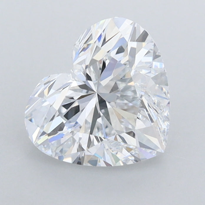 1.26 Carat Heart Shaped, Ideal Cut, E Color, VVS1 Clarity, IGI Certified Lab Grown Diamond