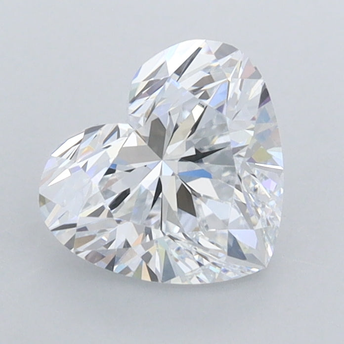 1.23 Carat Heart Shaped, Ideal Cut, E Color, VVS1 Clarity, IGI Certified Lab Grown Diamond