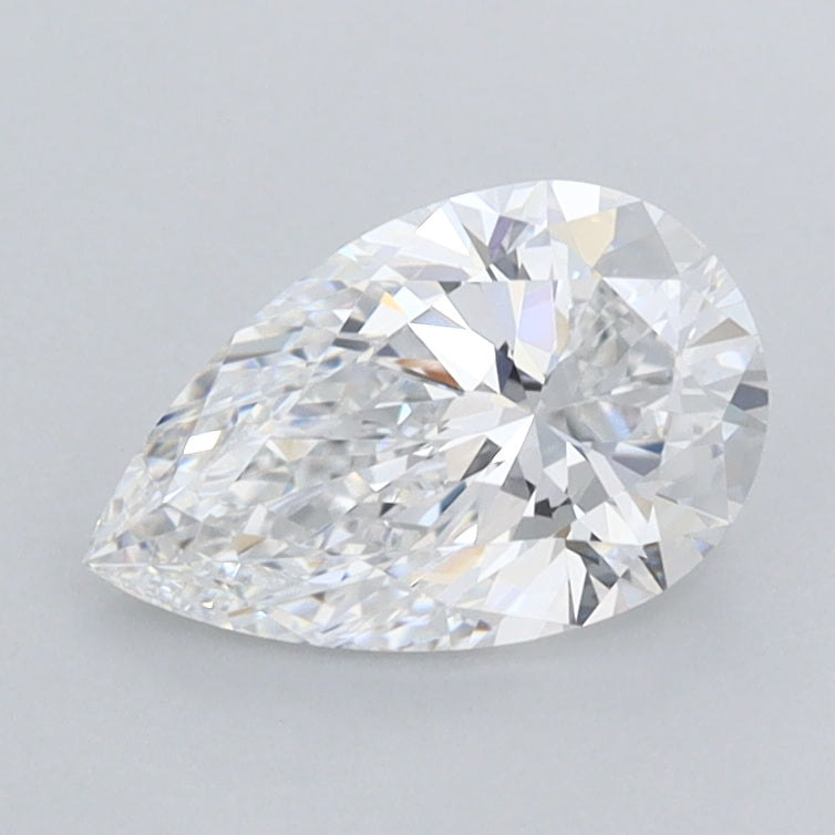 1.01 Carat Pear Shaped, Ideal Cut, D Color, VVS1 Clarity, IGI Certified Lab Grown Diamond