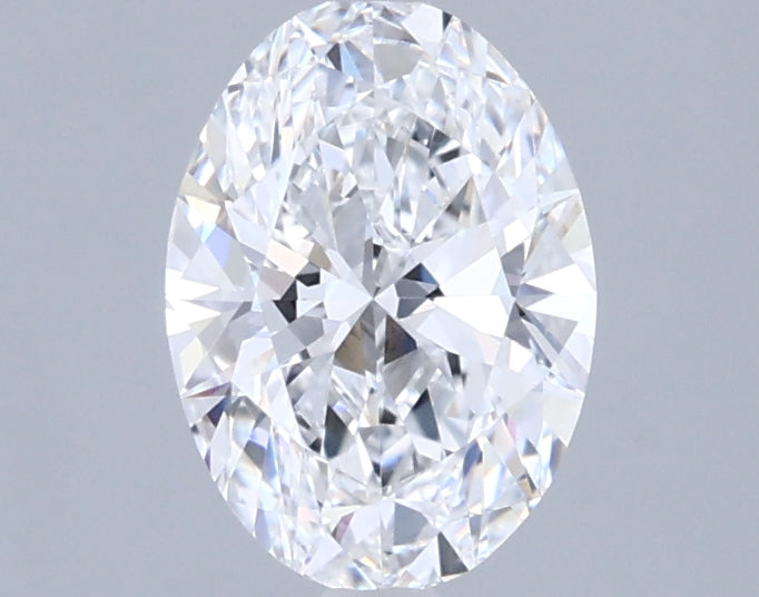 1.02 Carat Oval Shaped, Ideal Cut, D Color, FL Clarity, IGI Certified Lab Grown Diamond