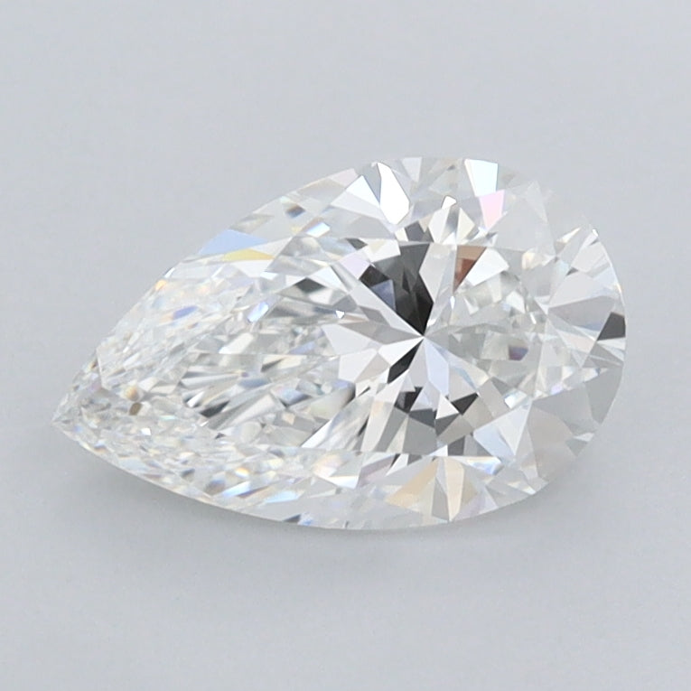 1.05 Carat Pear Shaped, Ideal Cut, E Color, VVS1 Clarity, IGI Certified Lab Grown Diamond