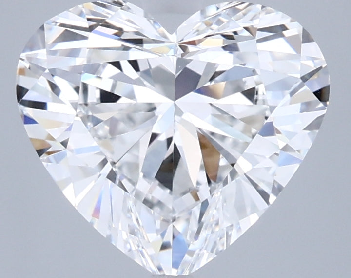 2.53 Carat Heart Shaped, Ideal Cut, E Color, FL Clarity, IGI Certified Lab Grown Diamond