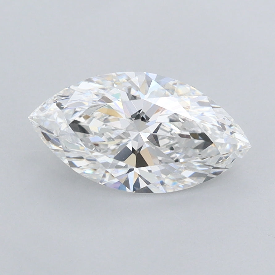 1.03 Carat Marquise Shaped, Ideal Cut, E Color, VVS1 Clarity, IGI Certified Lab Grown Diamond
